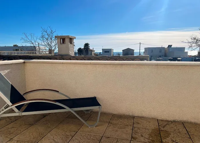 Secanto Belle Individuelle Avec Grand Jardin Rochelongue Cap D'agde Vila Agde