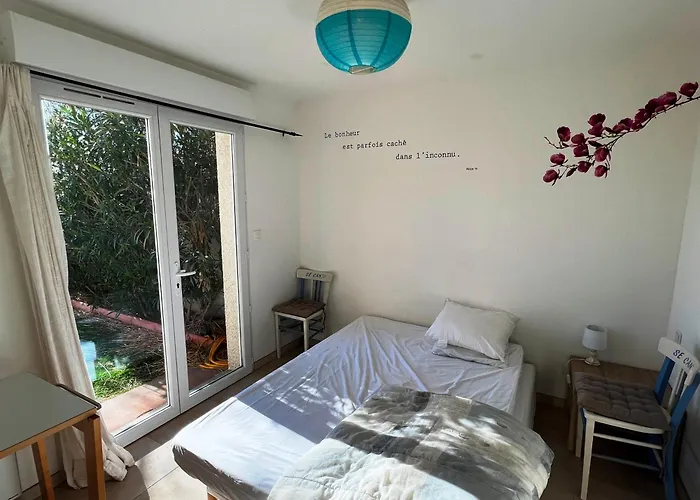 Secanto Belle Individuelle Avec Grand Jardin Rochelongue Cap D'agde *